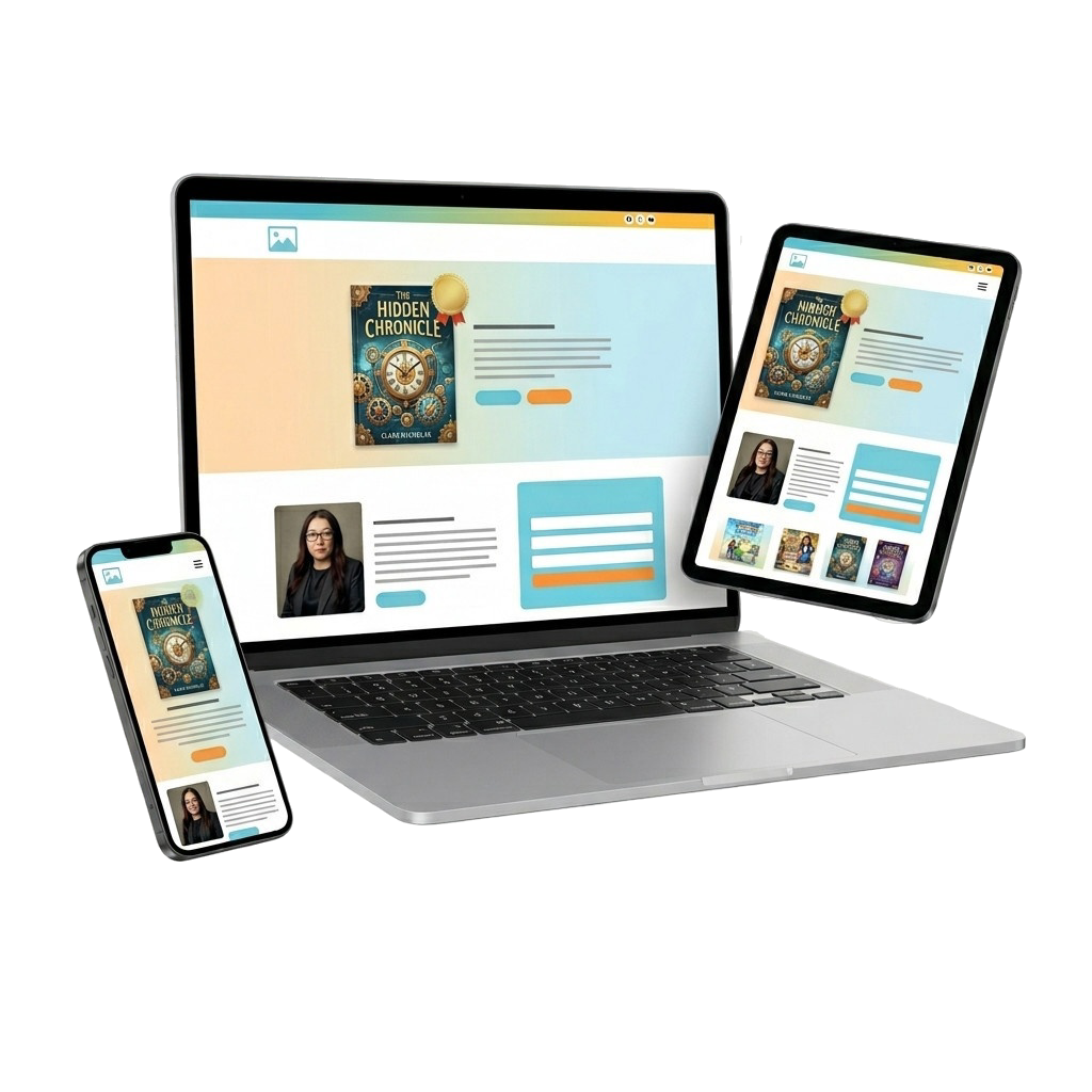 Ireland Publishing House author website features