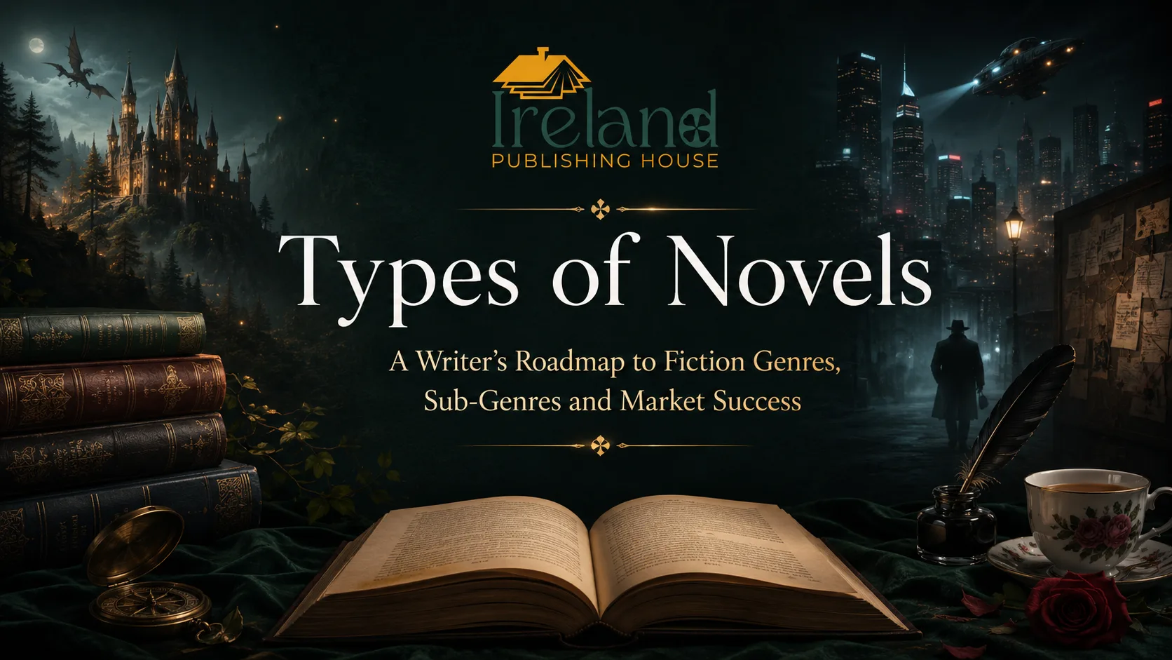 Types of Novels: A Writer's Roadmap to Fiction Genres, Sub-Genres and Market Success
