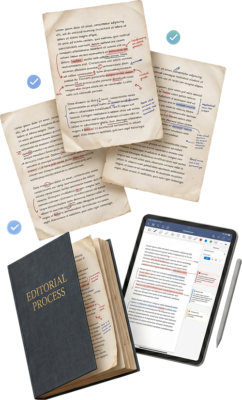 Ireland Publishing House book proofreading services