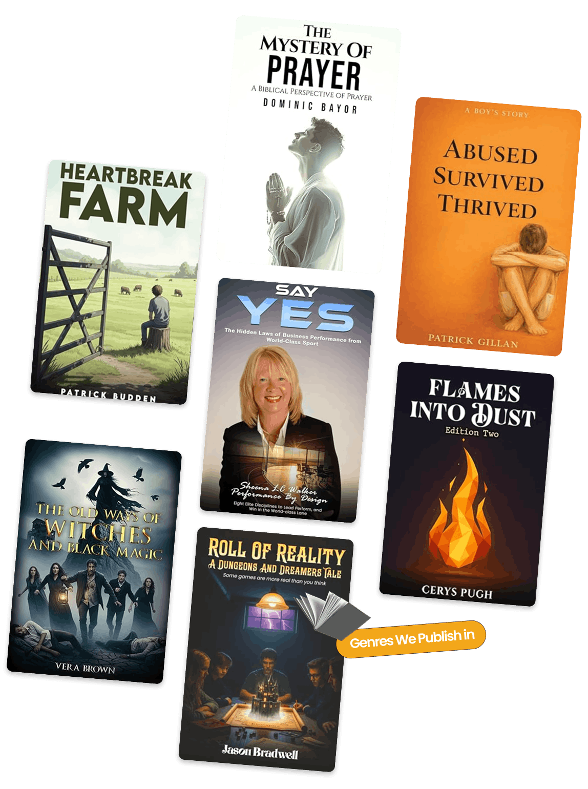 Ireland Publishing House fiction genres